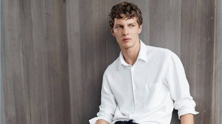 Modern Upgrade: Tim Schuhmacher Models H&M’s Latest Arrivals