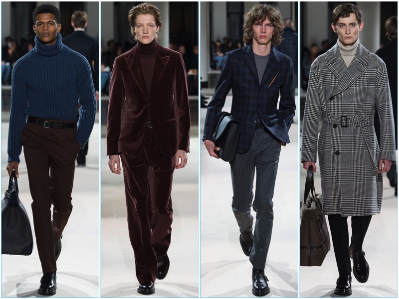 Hermès presents its fall-winter 2017 men's collection during Paris Fashion Week.