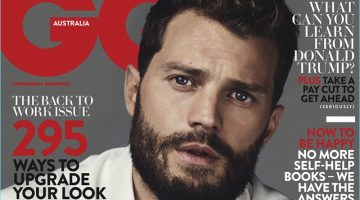 Jamie Dornan Covers GQ Australia, Reflects on 'Fifty Shades of Grey' Jamie Dornan covers the February 2017 issue of GQ Australia.
