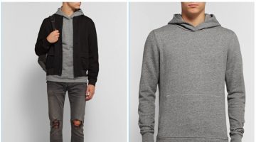 Fashionisto Essential: John Elliott 'Villain' Jersey Hoodie John Elliott Villain Cotton Jersey Hoodie in Grey
