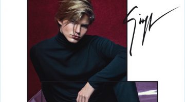 Jordan Barrett is Minimal in Black for Giuseppe Zanotti's Spring '17 Campaign Jordan Barrett dons Giuseppe Zanotti's William satin loafer for the brand's spring-summer 2017 campaign.