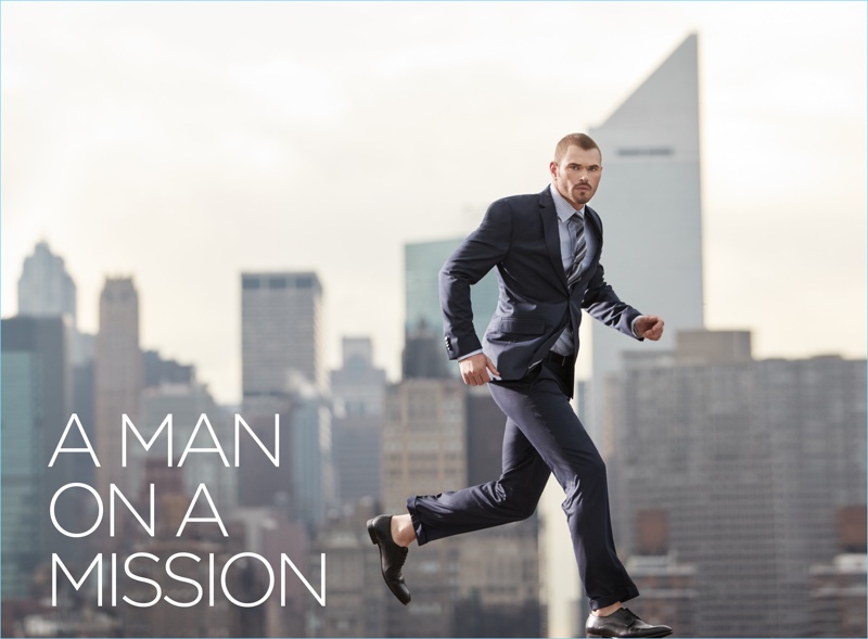 Actor Kellan Lutz is a Man on a Mission for Geoffrey Beene's advertising campaign. » Kellan Lutz is a Man on a Mission for New Geoffrey Beene Campaign Actor Kellan Lutz is a Man on a Mission for Geoffrey Beene's advertising campaign.