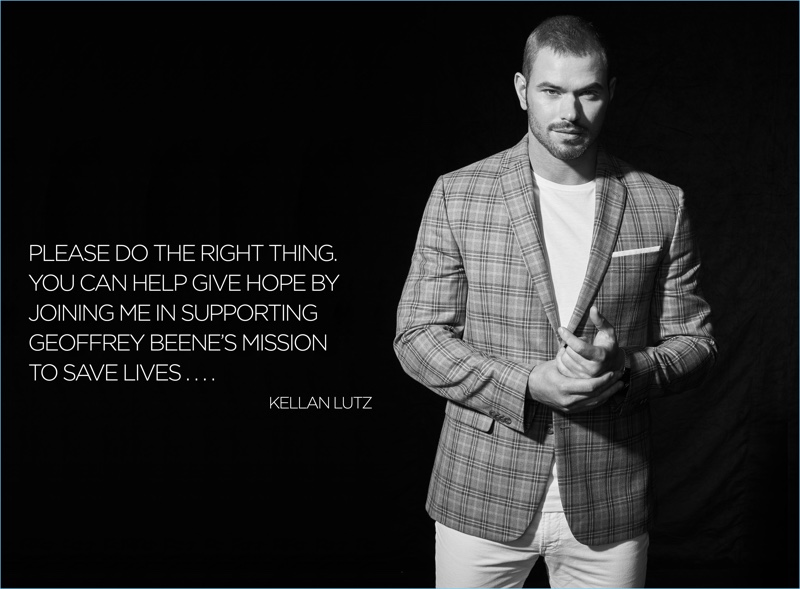 Geoffrey Beene taps Kellan Lutz as its newest celebrity brand ambassador. » Kellan Lutz is a Man on a Mission for New Geoffrey Beene Campaign Geoffrey Beene taps Kellan Lutz as its newest celebrity brand ambassador.