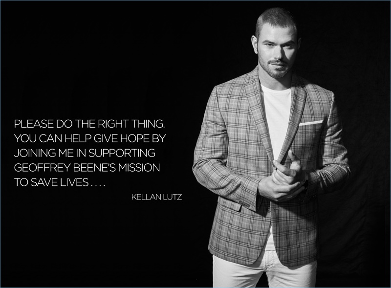 Geoffrey Beene taps Kellan Lutz as its newest celebrity brand ambassador.