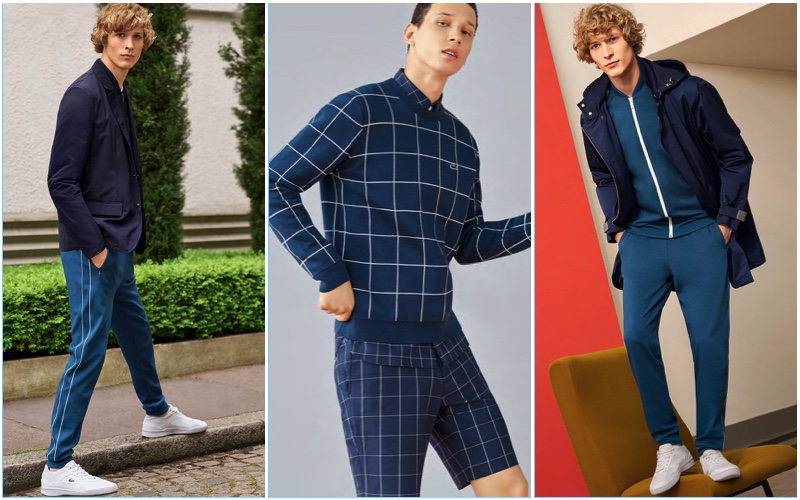 Lacoste presents its key spring-summer 2017 men's styles. » Lignes de Court: Lacoste Does Tennis Inspired Leisure Lacoste presents its key spring-summer 2017 men's styles.