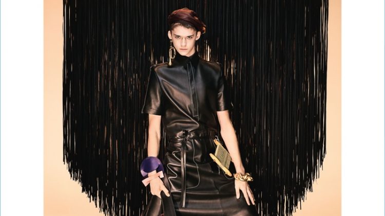 Loewe Goes Bold with Leather for Fall ’17 Campaign