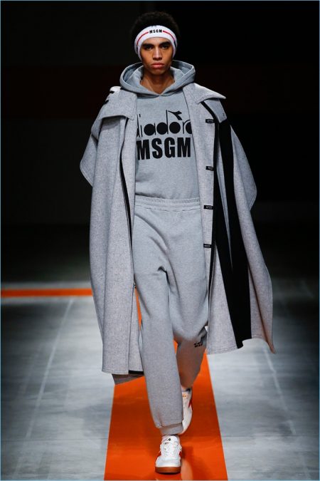 MSGM Redefines Proper with Sporty Fall '17 Collection