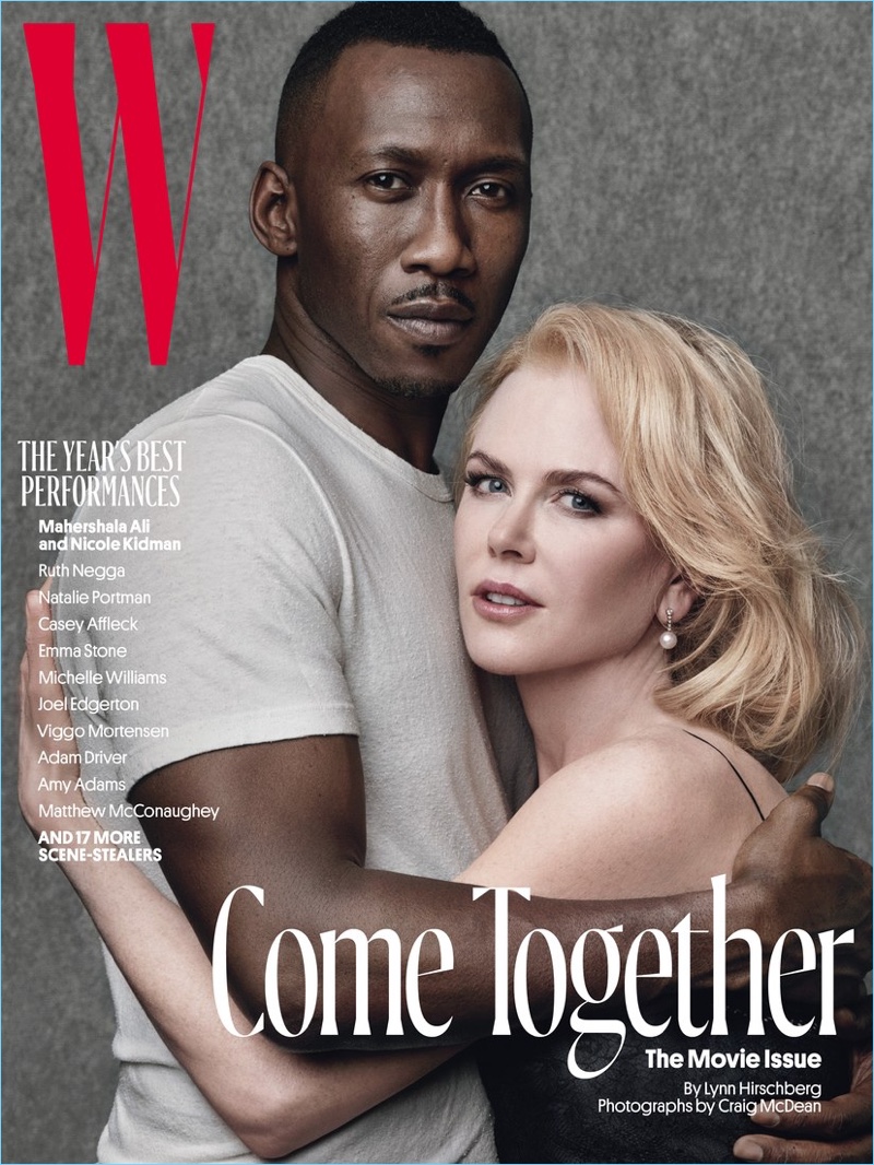 Mahershala Ali Nicole Kidman 2017 W Magazine Cover