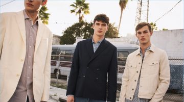 Mango Man Takes to Miami for Its Spring '17 Campaign Double-breasted blazers, striped shirts, shorts, and more are front and center for Mango Man's spring-summer 2017 campaign.