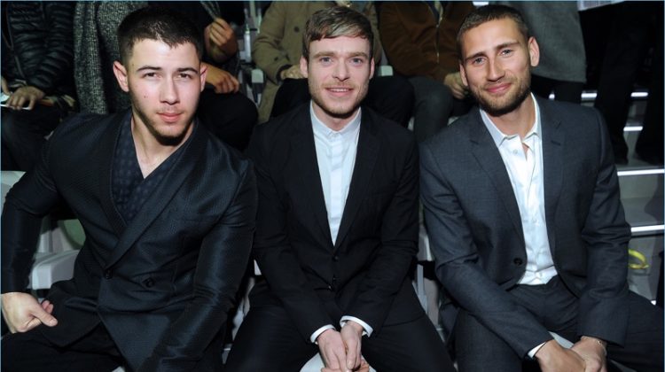 Nick Jonas, Richard Madden + More Join Emporio Armani for Milan Fashion Week