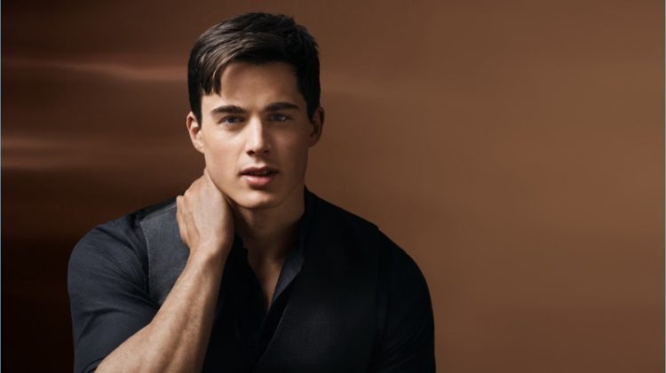 Pietro Boselli fronts a new campaign for Lab Series' MAX LS Matte Renewal Lotion.