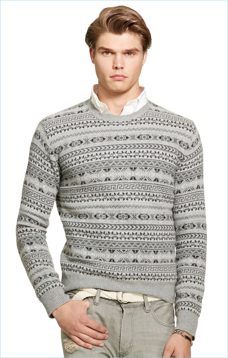 Polo Ralph Lauren Fair Isle Wool-Blend Sweater