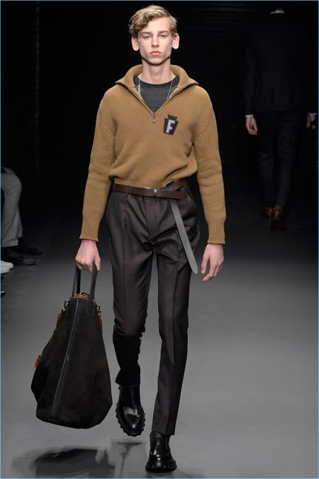 Guillaume Meilland Makes Salvatore Ferragamo Debut with Fall '17 Collection