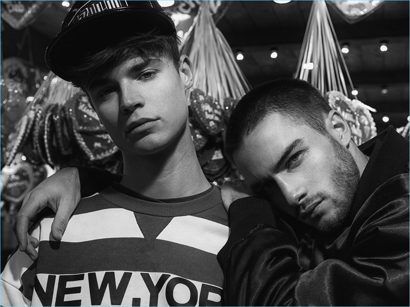Vincenzo Laera photographs Justin Hagemoser and Aleksandar Rusić in TZUJI for TenMag. » Forever Young: Aleksandar Rusić & Justin Hagemoser Model TZUJI for TenMag Vincenzo Laera photographs Justin Hagemoser and Aleksandar Rusić in TZUJI for TenMag.