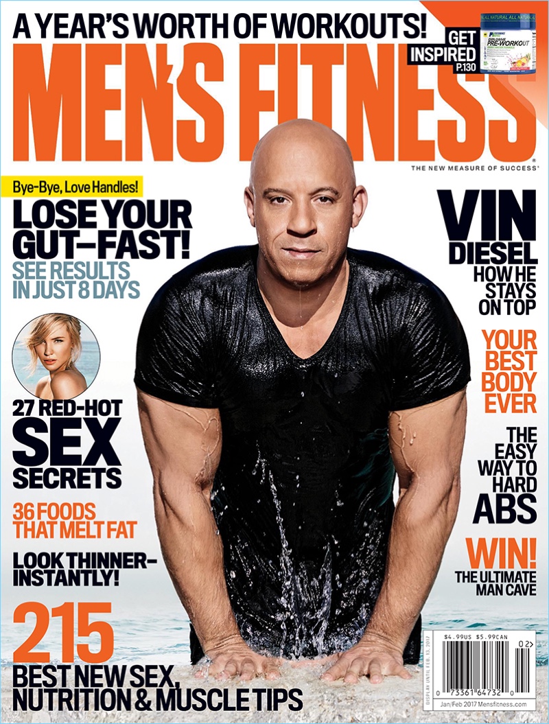 Vin Diesel Mens Fitness 2017 Cover