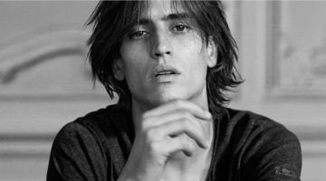 Model Sam Lammar stars in Zadig & Voltaire's This is Him! fragrance campaign.