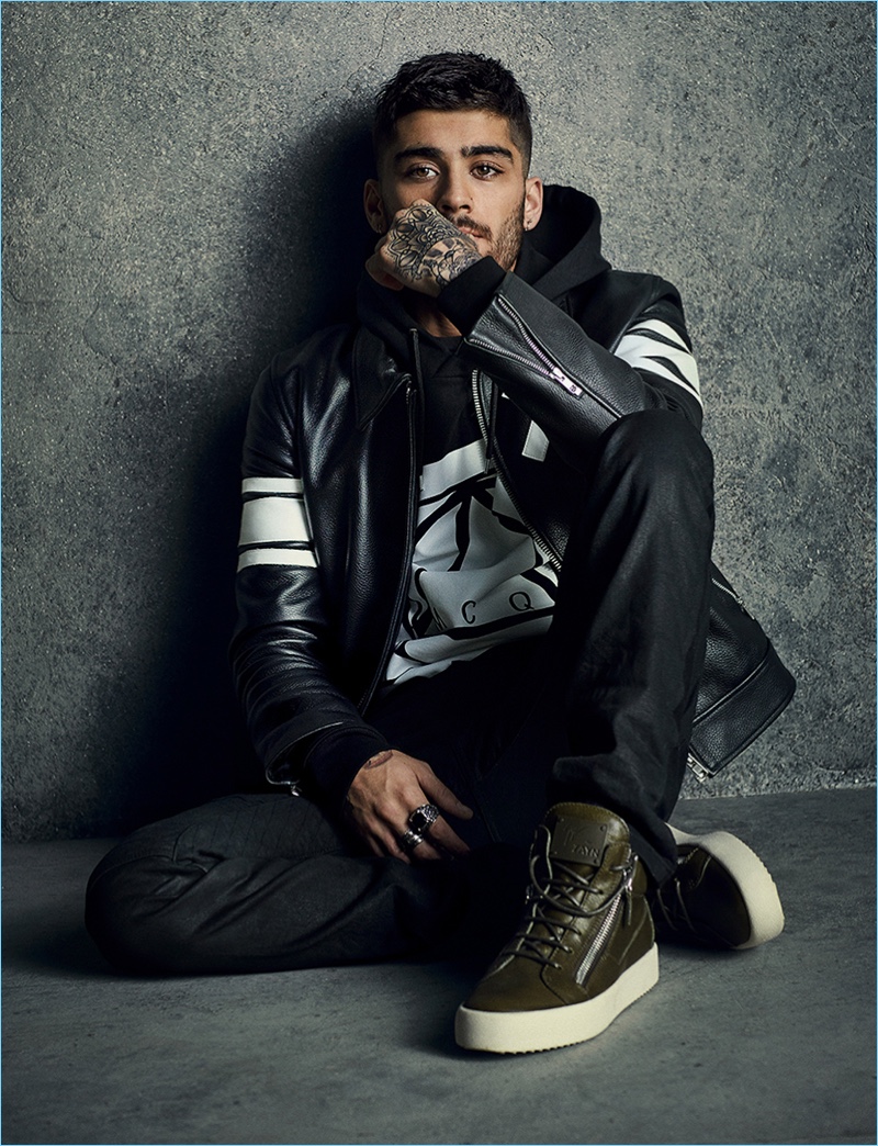 Zayn Malik Giuseppe Zanotti 2017