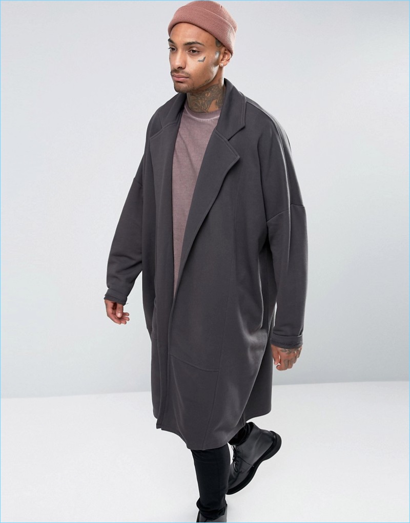 ASOS Men's Oversized Longline Duster