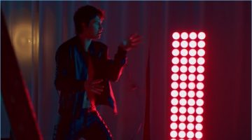 Ansel Elgort Rocks Marcelo Burlon Leather for 'Thief' Music Video Singer Ansel Elgort rocks a leather jacket and pants with rope details from Marcelo Burlon County of Milan's spring-summer 2017 collection.