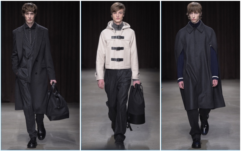 BOSS Hugo Boss presents its fall-winter 2017 collection during New York Fashion Week: Men.