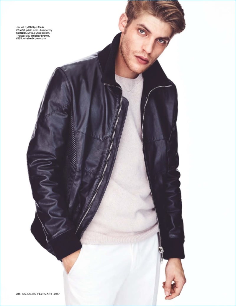 Baptiste Radufe 2017 Editorial British GQ