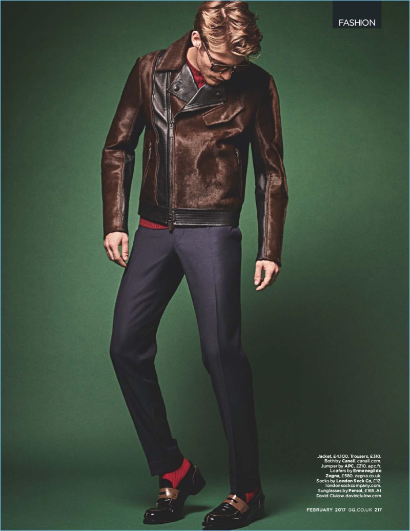 Baptiste Radufe 2017 Editorial British GQ