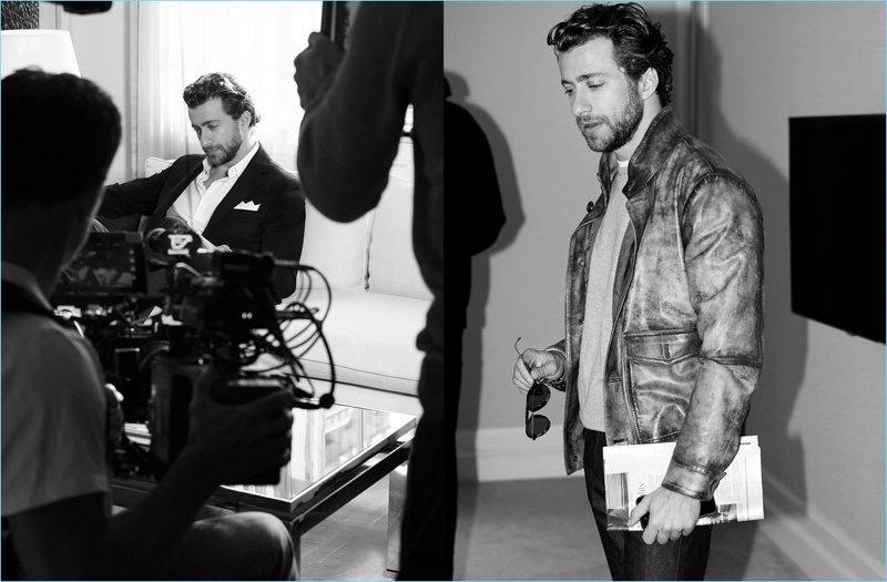 Tod's unveils a behind the scenes picture of its campaign shoot with Francesco Carrozzini.