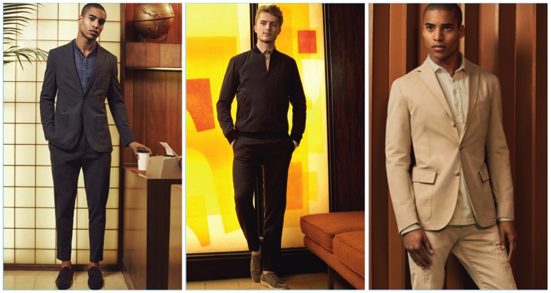 Bloomingdale's curates menswear looks ideal for office wear.