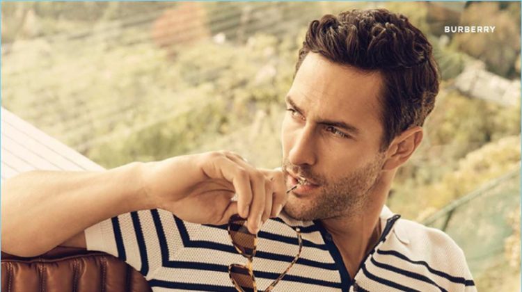 Noah Mills Models Bloomingdale’s Exclusive Styles for Spring ’17 Campaign