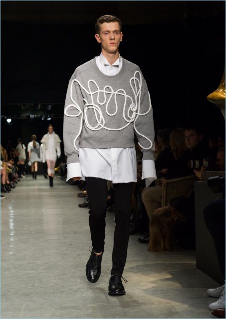 Burberry hoodie sales mens 2017