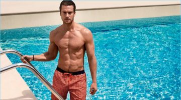 Jason Morgan is Pool Ready for Calida Spring '17 Campaign Taking to the pool, Jason Morgan stars in Calida's spring-summer 2017 campaign.