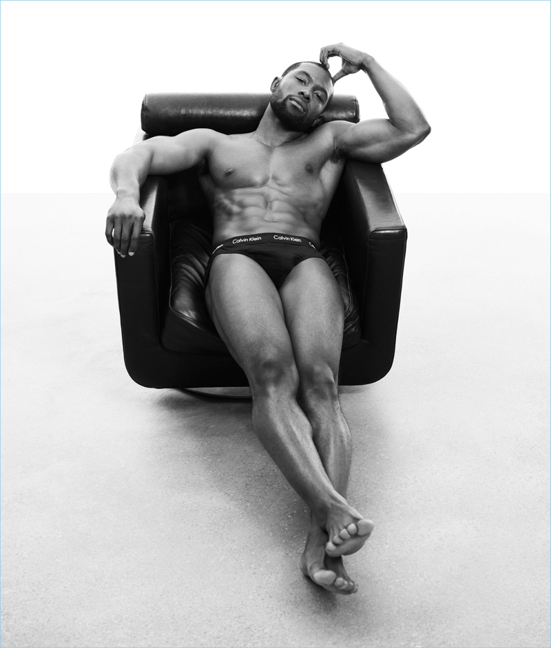 Trevante Rhodes wears cotton stretch hip briefs for Calvin Klein Underwear's spring-summer 2017 campaign. » Calvin Klein Taps 'Moonlight' Stars for Underwear Campaign Trevante Rhodes wears cotton stretch hip briefs for Calvin Klein Underwear's spring-summer 2017 campaign.