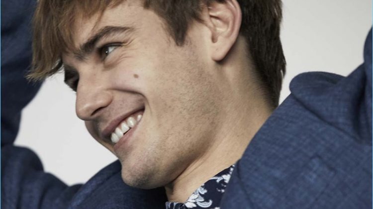 Ben Allen is Captured in Motion for Club Monaco’s Spring ’17 Campaign