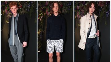 Club Monaco Brings Together Pinstripes & Floral Prints for Spring '17 Collection Club Monaco presents its spring-summer 2017 men's collection during New York Fashion Week.