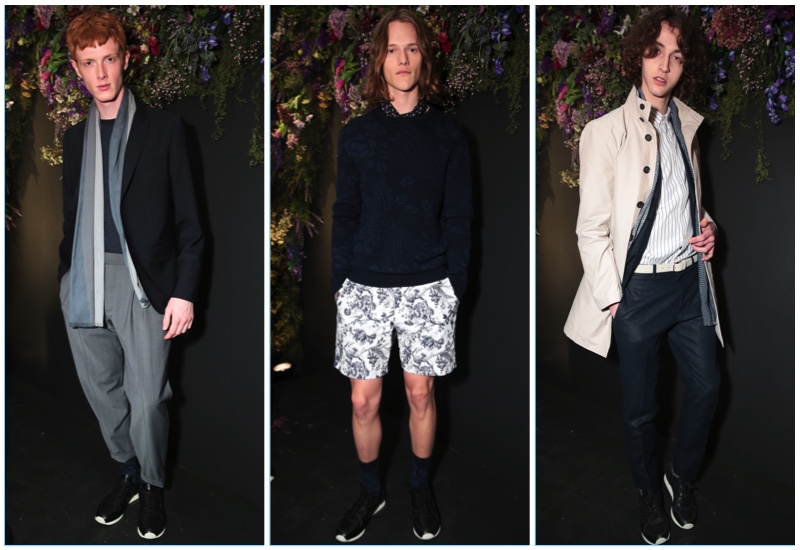 Club Monaco presents its spring-summer 2017 men's collection during New York Fashion Week.