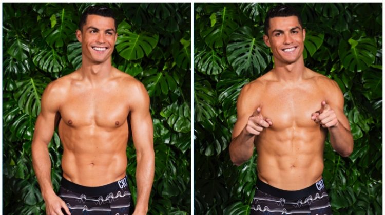 Cristiano Ronaldo 2017 Shirtless Underwear CR7 Campaign