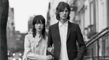 Models Sora Choi and Ákos Sógor star in Diesel Black Gold's spring-summer 2017 campaign.
