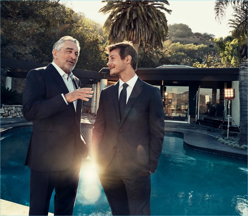 Defining Moments: Robert De Niro & McCaul Lombardi Connect for Ermenegildo Zegna Campaign