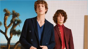 Global Prints Steal the Spotlight for Etro's Spring '17 Campaign Xavier Buestel and Ilja van Vuuren sport Ikat prints for Etro's spring-summer 2017 campaign.