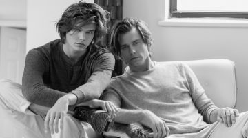 Like Father, Like Son: Thom & Jesse Gwin by Arnaldo Anaya-Lucca Son and father model duo, Jesse and Thom Gwin wear J.Crew.
