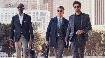The Pitch: J.Hilburn Tackles Corporate Style for Spring '17 Collection J.Hilburn enlists models Armando Cabral, John Pearson, and Josh Wald for its spring-summer 2017 lookbook.
