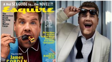 James Corden Covers Esquire, Talks Late Night Competition