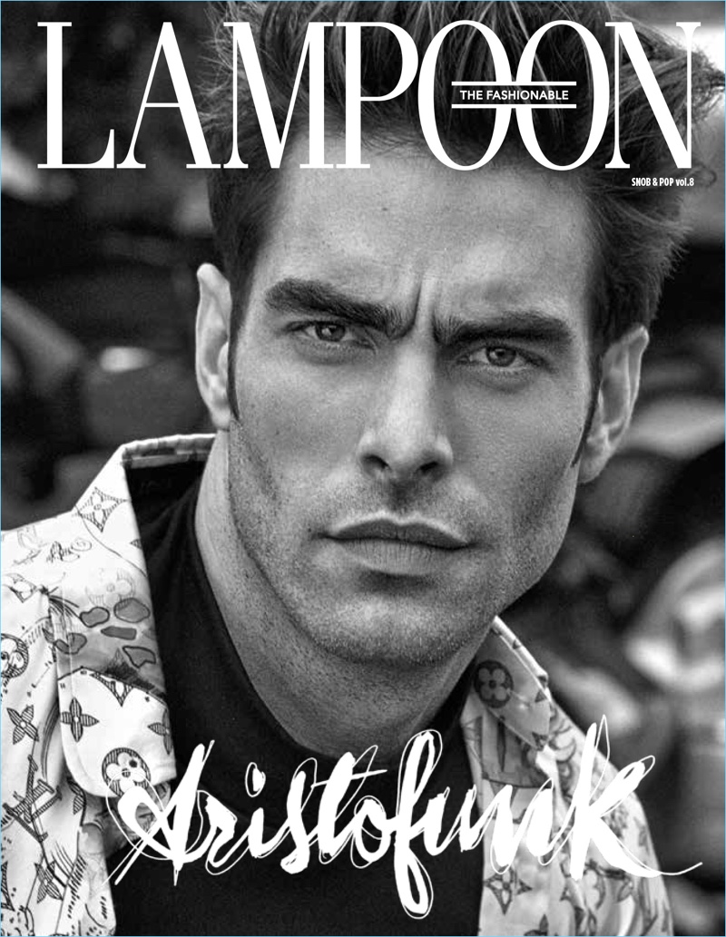 Jon Kortajarena covers the latest issue of The Fashionable Lampoon.