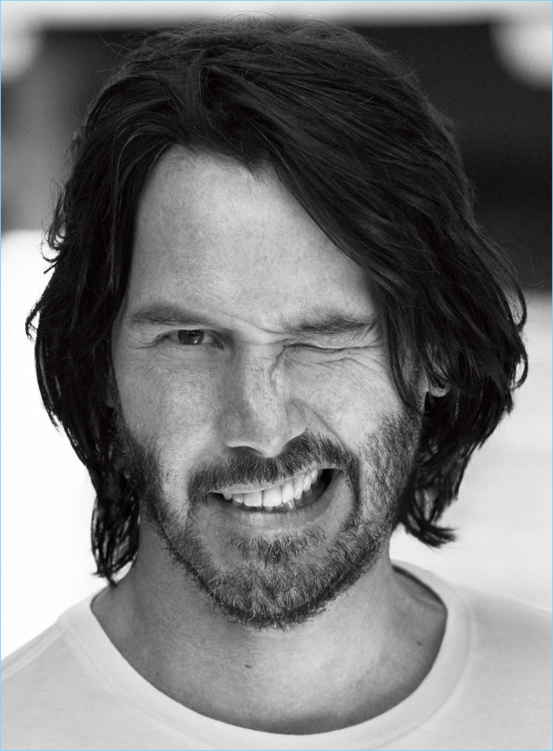 Simon Emmett photographs Keanu Reeves for Esquire UK.