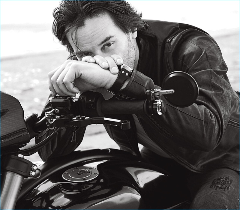 Doug Inglish photographs Keanu Reeves for the pages of Men's Fitness.