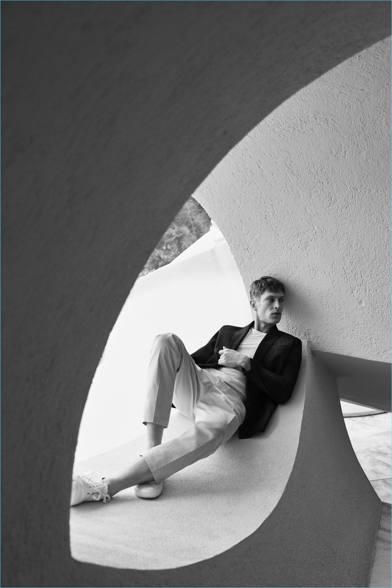 Mango Man taps Mathias Lauridsen to star in its campaign for its Committed Collection.