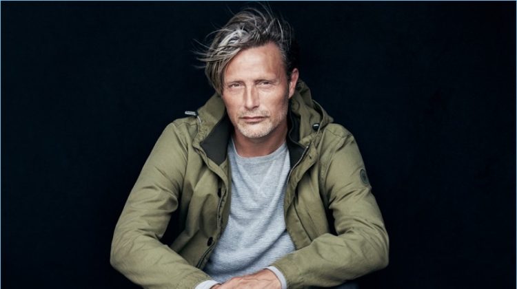 Actor Mads Mikkelsen reunites with Marc O'Polo for the brand's spring-summer 2017 campaign.