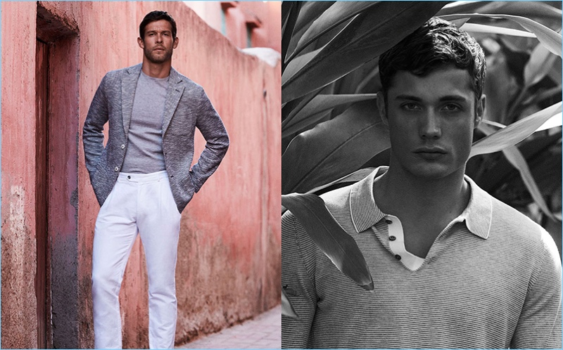 Josh Upshaw and Steven Chevrin travel to Marrakech for Massimo Dutti's spring-summer 2017 campaign.