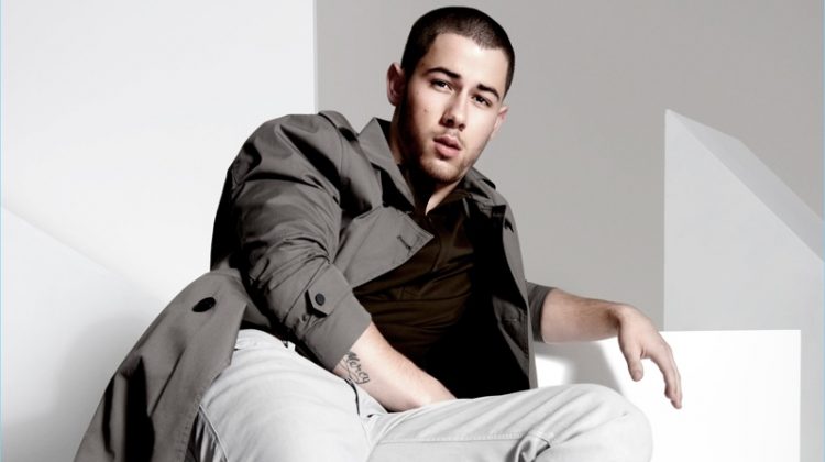 Nick Jonas sports sneakers from his new unisex capsule collection for Creative Recreation.