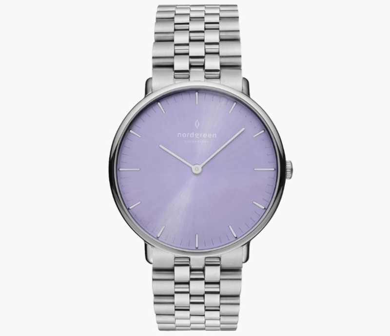 Nordgreen Lavender Dial Watch